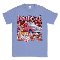 Colony Blue Loads of love Valentine's Day truck Classic Tee - HowdyJamesFarm