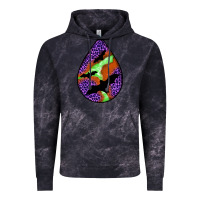Cloud Black halloween bat  teardrop Vintage Hoodie - BundleAndBundleShop