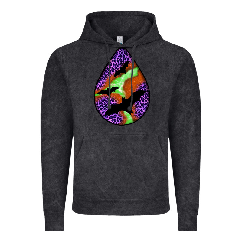 Halloween Bat  Teardrop Vintage Hoodie by BundleAndBundleShop | Teevron