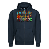 Navy christmas spirit activate Zipper Hoodie - AdoDesignShop