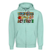 Seafoam christmas spirit activate Zipper Hoodie - AdoDesignShop