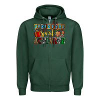 Sports Green christmas spirit activate Zipper Hoodie - AdoDesignShop