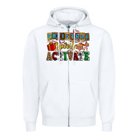 White christmas spirit activate Zipper Hoodie - AdoDesignShop