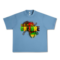 Pebble Blue Do it for the culture Urban Heavy Tee - FaDigitalArtStudio
