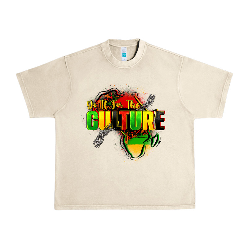 Do It For The Culture Urban Heavy Tee by FaDigitalArtStudio | Teevron
