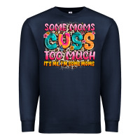 Navy some moms too much it's me,i'm some moms Premium Sweatshirt - JahusDesignShop