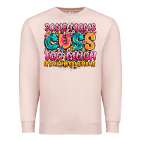 Pale Pink some moms too much it's me,i'm some moms Premium Sweatshirt - JahusDesignShop