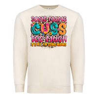 Sandshell some moms too much it's me,i'm some moms Premium Sweatshirt - JahusDesignShop