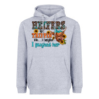 Heather Grey heifers be trippin ok maybe i pushed her Heavyweight Hoodie - JahusDesignShop