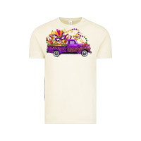 Vintage Arctic Mardi Gras Leopard Truck Vintage Tee - FaDigitalArtStudio