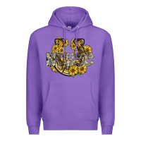 Purple nurse Premium Hoodie - SublimationCraftShop