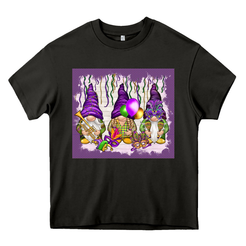 Mardi Gras Carnival With Gnomies Tumbler Heavy Core Tee by HowdyJamesFarm | Teevron