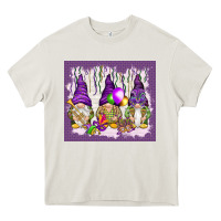 Cream Mardi Gras carnival with gnomies tumbler Heavy Core Tee - HowdyJamesFarm