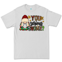 Dove Grey you serious gnomie Premium Tee - CowGirlArtShop
