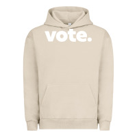 Pigment French Oak vote   election voting political long sleeve t shirt Urban Hoodie - linhVisuals