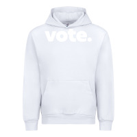 White vote   election voting political long sleeve t shirt Urban Hoodie - linhVisuals