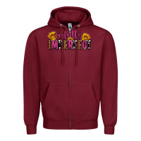 Burgundy perfectly imperfect Zipper Hoodie - AdoDesignShop