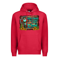 Cardinal Christmas begins with christ cross Premium Hoodie - Jasminsmagicworld