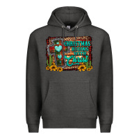 Charcoal Heather Christmas begins with christ cross Premium Hoodie - Jasminsmagicworld