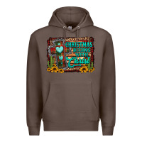 Coffee Christmas begins with christ cross Premium Hoodie - Jasminsmagicworld