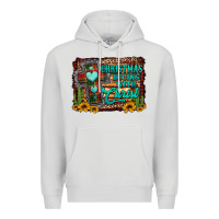 Dove Grey Christmas begins with christ cross Premium Hoodie - Jasminsmagicworld