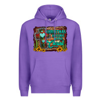 Purple Christmas begins with christ cross Premium Hoodie - Jasminsmagicworld