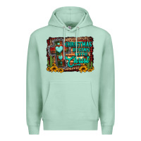 Seafoam Christmas begins with christ cross Premium Hoodie - Jasminsmagicworld