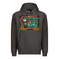 Smoke Christmas begins with christ cross Premium Hoodie - Jasminsmagicworld