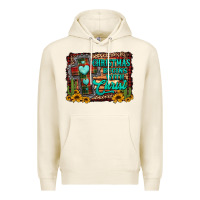 Tofu Christmas begins with christ cross Premium Hoodie - Jasminsmagicworld
