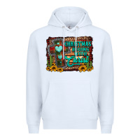 White Christmas begins with christ cross Premium Hoodie - Jasminsmagicworld