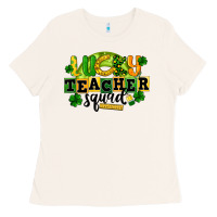 Bone Lucky Teacher Squad St. Patrick's Day Ladies Tee - CowGirlArtShop