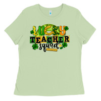 Matcha Lucky Teacher Squad St. Patrick's Day Ladies Tee - CowGirlArtShop