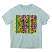 Arona Mardi Gras brushstroke Heavy Core Tee - HowdyJamesFarm