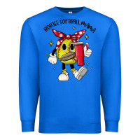 True Royal boujee softball mama Premium Sweatshirt - JahusDesignShop