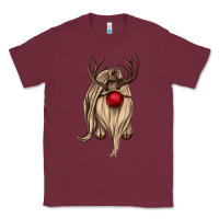 Burgundy deer gnome Classic Tee - CowGirlArtShop