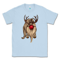 Dusty Blue deer gnome Classic Tee - CowGirlArtShop