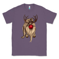 Lavender deer gnome Classic Tee - CowGirlArtShop