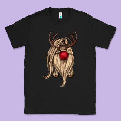 Deer Gnome Classic Tee Designed By Cowgirlartshop