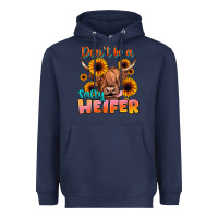 Navy dont be a salty heifer Heavyweight Hoodie - JahusDesignShop