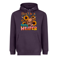 Plum dont be a salty heifer Heavyweight Hoodie - JahusDesignShop