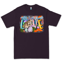 Plum love easter Premium Tee - CowGirlArtShop