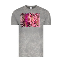 Cloud Rock breast cancer brushstroke Vintage Tee - FaDigitalArtStudio