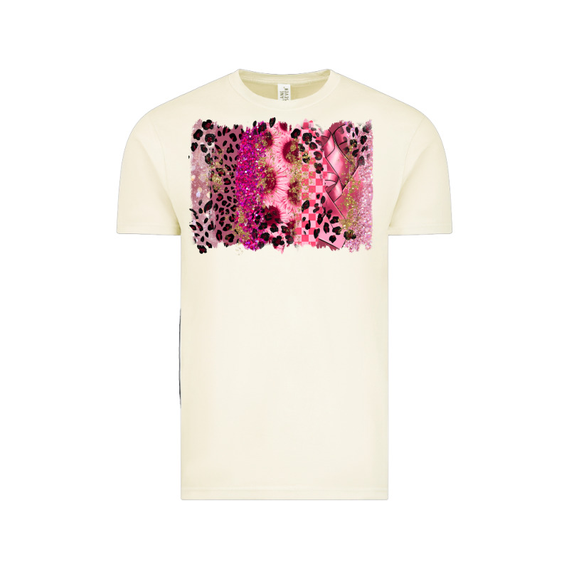 Breast Cancer Brushstroke Vintage Tee by FaDigitalArtStudio | Teevron