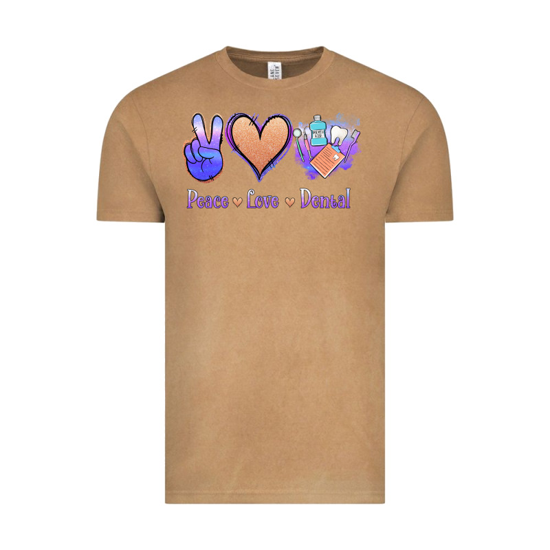 Peace Love Dental Vintage Tee by Jasminsmagicworld | Teevron