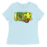 Baby Blue Love St. Patrick's Day Ladies Tee - HowdyJamesFarm