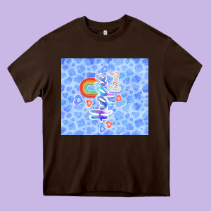 Hippie Soul Heavy Core Tee Designed By Tumblerdesignbyshophia