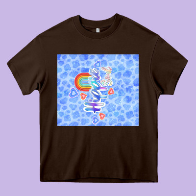 Hippie Soul Heavy Core Tee Designed By Tumblerdesignbyshophia