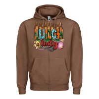 Chestnut lunch lady with onions Zipper Hoodie - AdoDesignShop