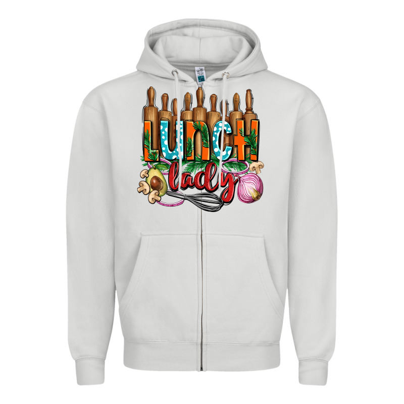 Lunch Lady With Onions Zipper Hoodie by AdoDesignShop | Teevron