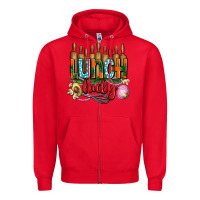 Red lunch lady with onions Zipper Hoodie - AdoDesignShop